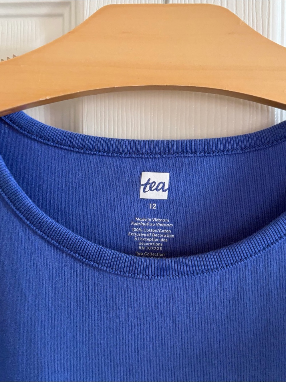 Tea Collection Girls' Ruffle Sleeve Top - Picture 2 of 4